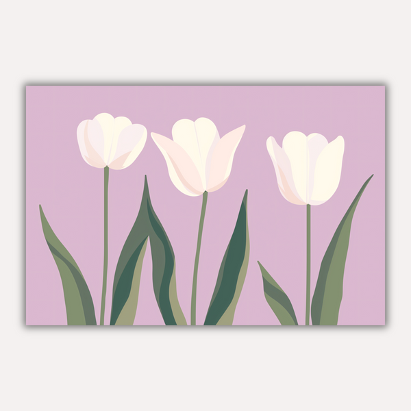Floral Surrealism - Tulip Trio